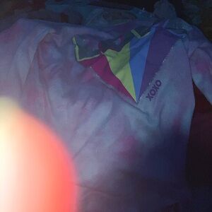 XOXO Kids Pajama Top - Pink and Multicolor